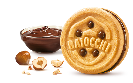 Mulino Bianco Baiocchi Maxi Mix avec boîte de biscuits au cacao et paquet  de biscuits à la pistache 168 g